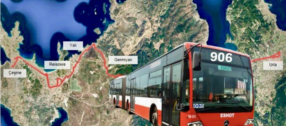ESHOT'tan Çeşme-Urla hattında değişiklik