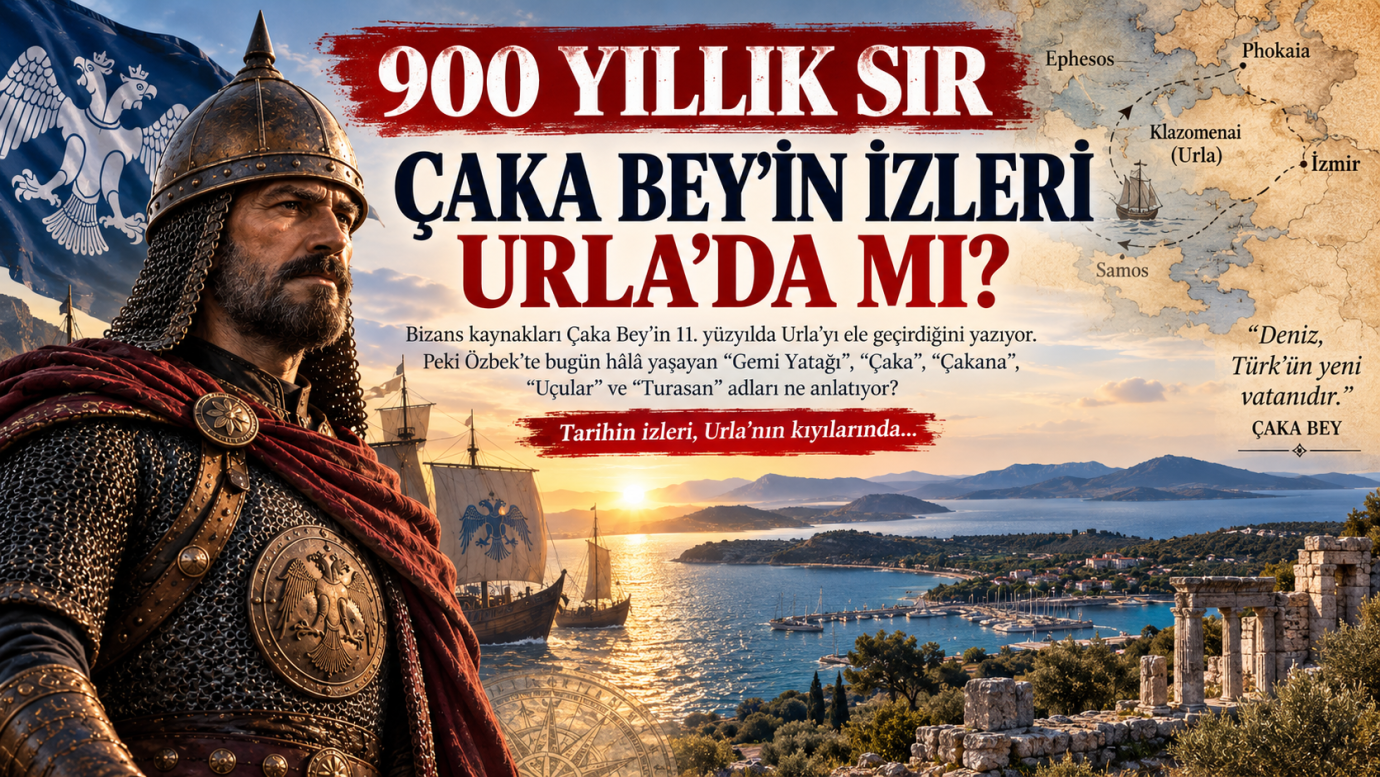 900 YILLIK SIR: ÇAKA BEY’İN İZLERİ URLA’DA MI?