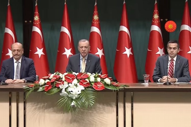 Cumhurbaşkanı Erdoğan:Asgari ücret net 8 bin 500 TL