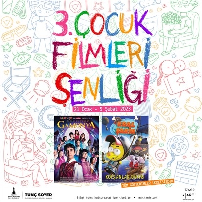 İzmir'de 3. Çocuk Filmleri Şenliği başlıyor