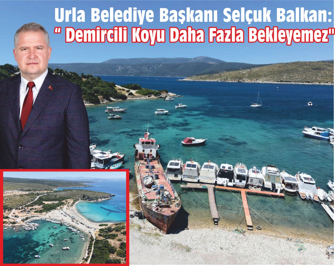 Urla Belediye Başkanı Selçuk Balkan: 