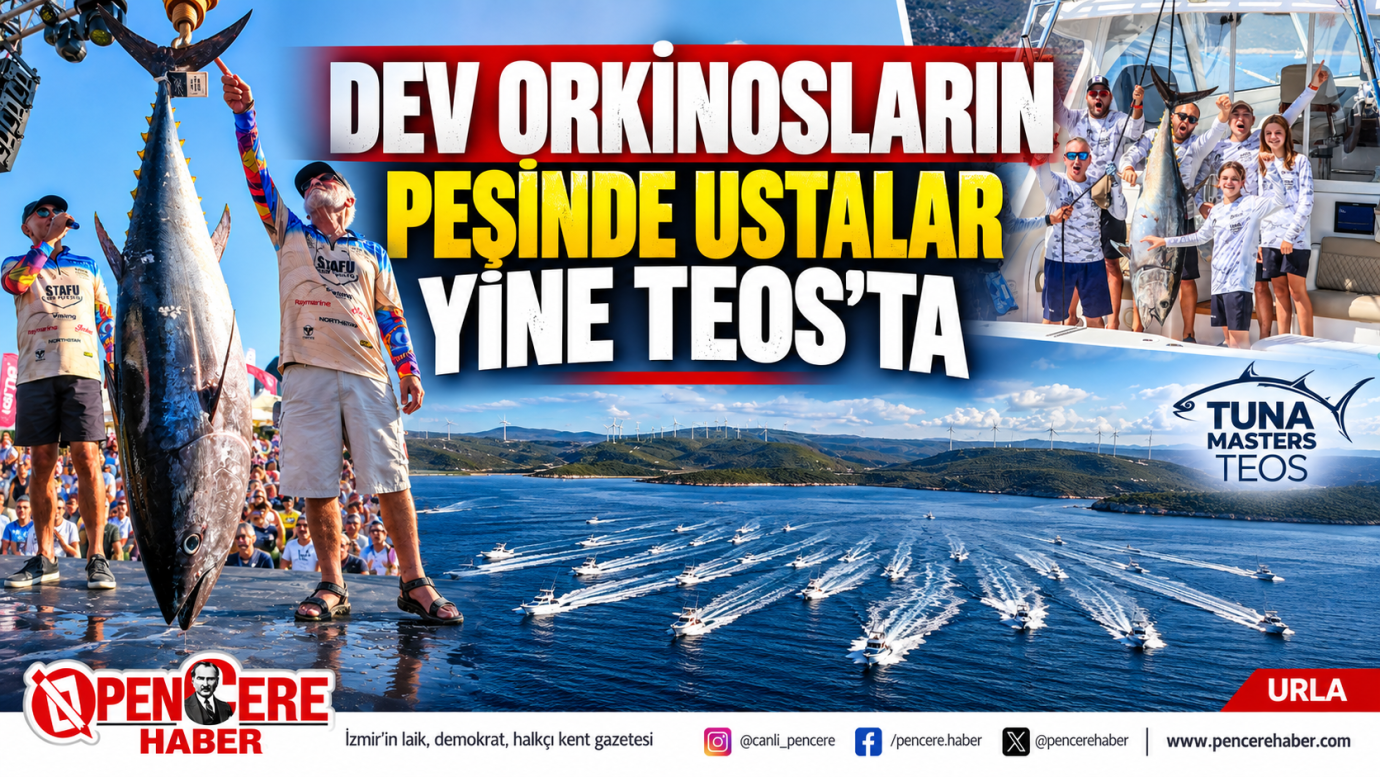 DEV ORKİNOSLARIN PEŞİNDE USTALAR YİNE TEOS’TA