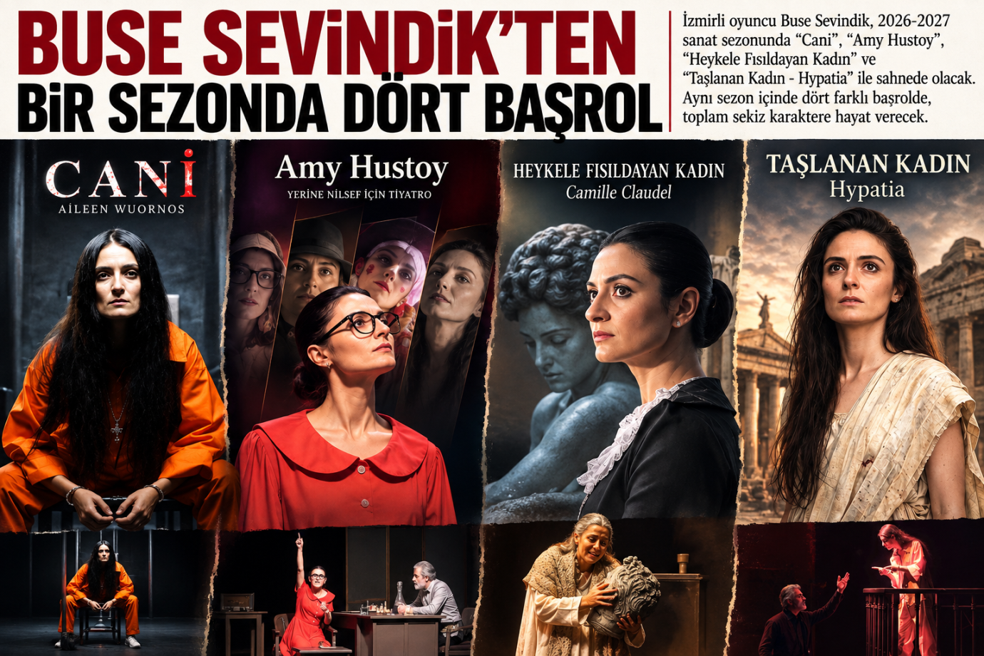 BUSE SEVİNDİK’TEN BİR SEZONDA DÖRT BAŞROL