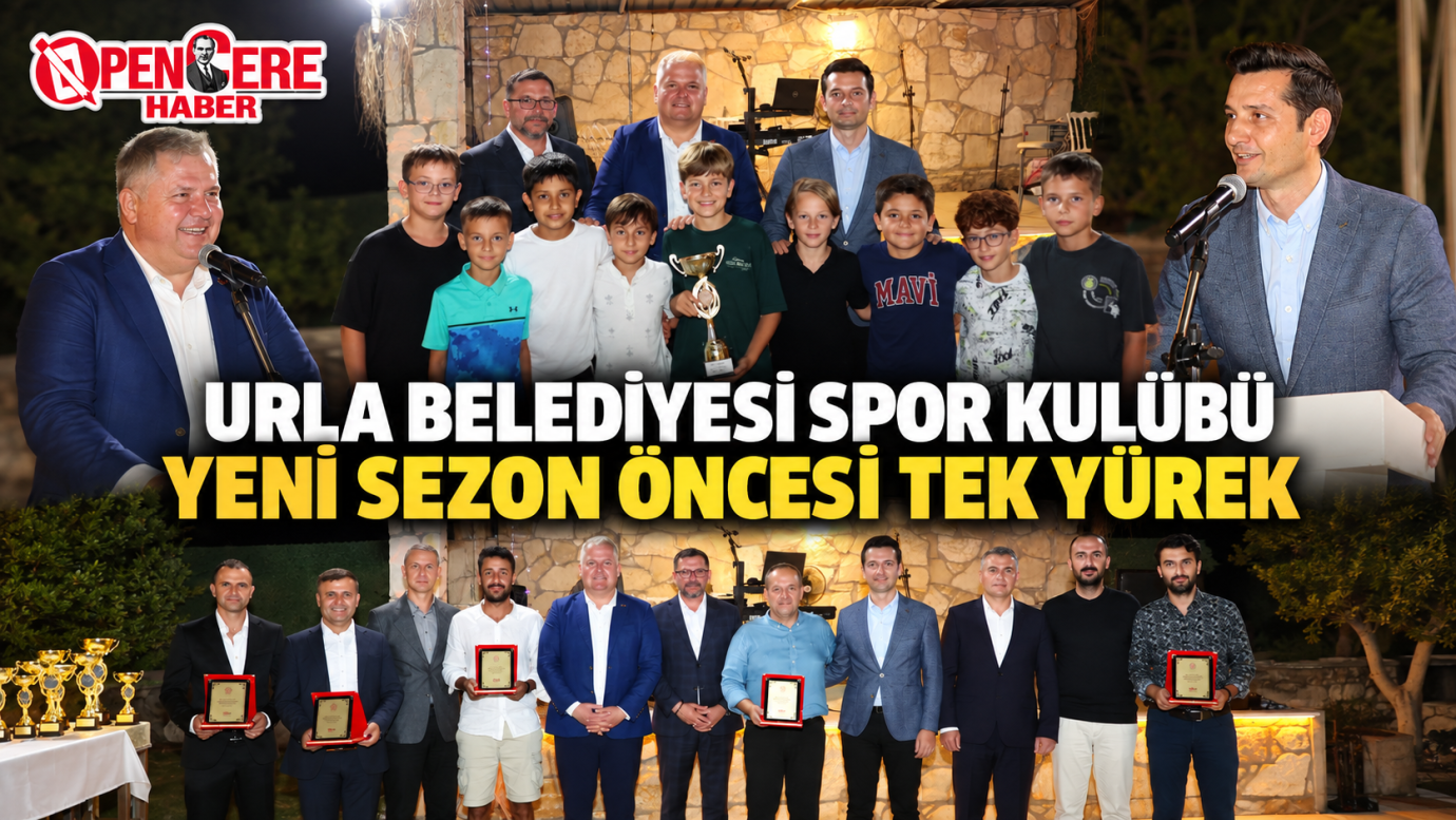 URLA BELEDİYESİ SPOR KULÜBÜ YENİ SEZON ÖNCESİ TEK YÜREK