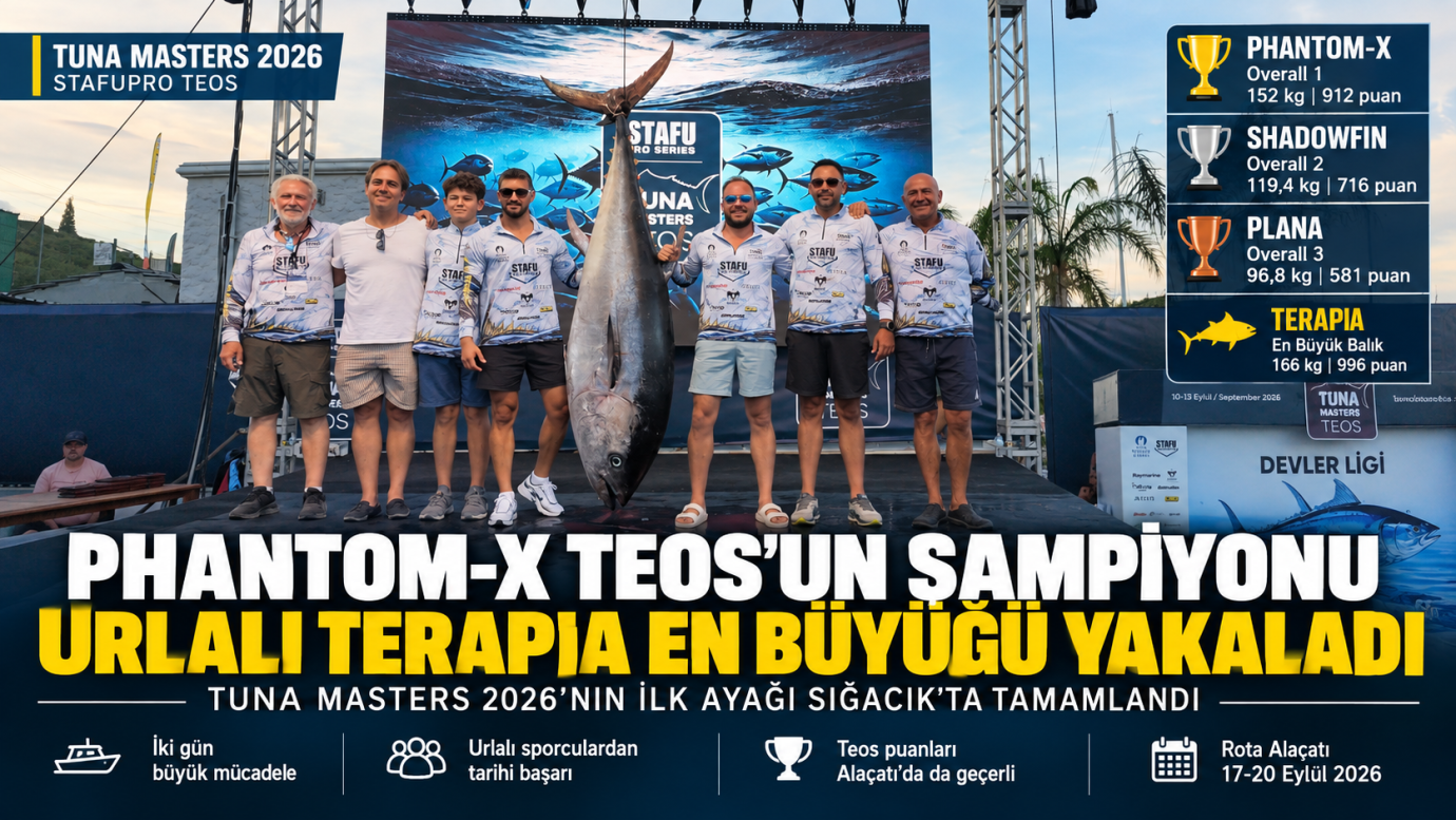 PHANTOM-X TEOS’UN ŞAMPİYONU, URLALI TERAPIA EN BÜYÜĞÜ YAKALADI