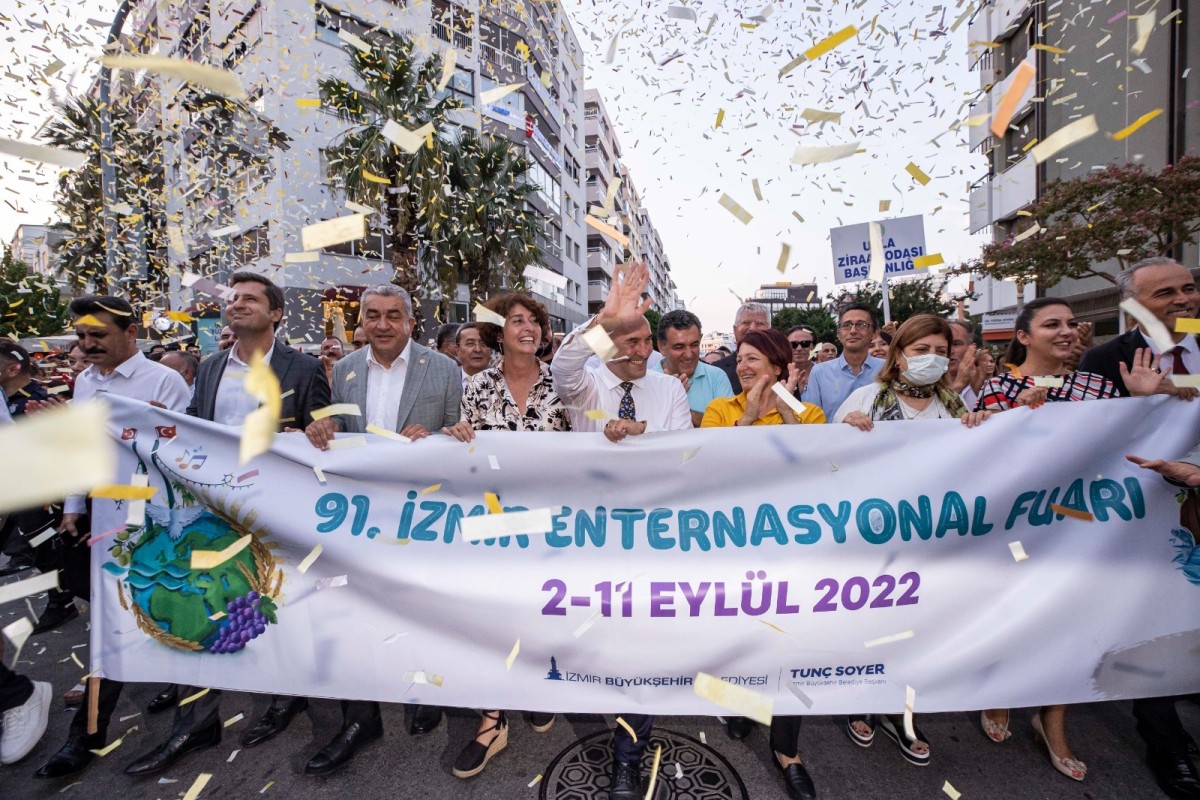 91. İzmir Enternasyonal Fuarı ve Terra Madre Anadolu ziyarete açıldı