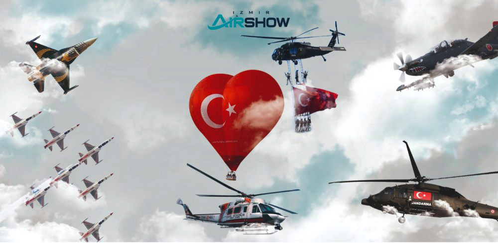 İzmir’in Kurtuluşunun 100. Yılında “İzmir Airshow” Gökyüzüne Damgasını Vuracak 