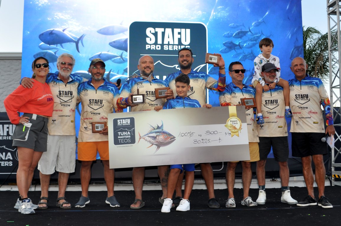 StafuPro Tuna Masters TEOS 2023 balıkçılık turnuvası sona erdi. 